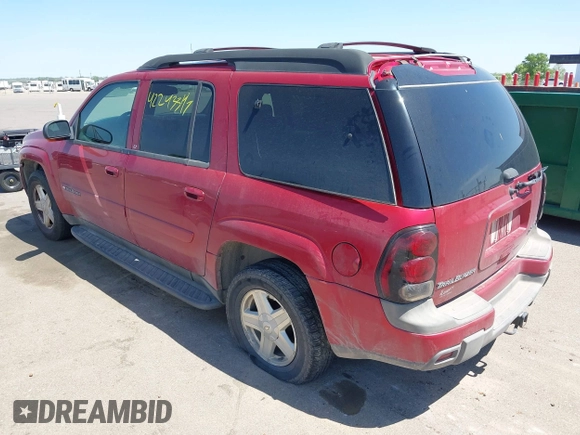 2003 Chevrolet TrailBlazer EXT LT with VIN 1GNET16SX36116391, listed as a IAAI auction lot 42243347 with 148,499 mi miles and . Bid and sale history available at DreamBid. Image 3.