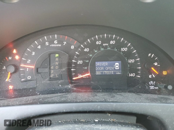 2008 Toyota Camry LE with VIN 4T1BE46K48U730570, listed as a Copart auction lot 50516855 with 170,014 mi miles and Salvage Title. Bid and sale history available at carsss.com. Image 9.