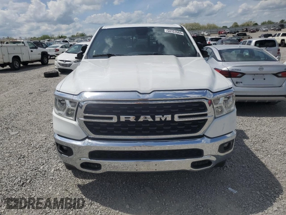 2024 Ram 1500 Big Horn z VIN 1C6SRFFTXRN163880, wystawiony jako Copart lot #54157665 z przebiegiem Nie podano mil oraz Szkoda całkowita • Salvage title. Historia ofert i sprzedaży dostępna na DreamBid. Obrazek 5.