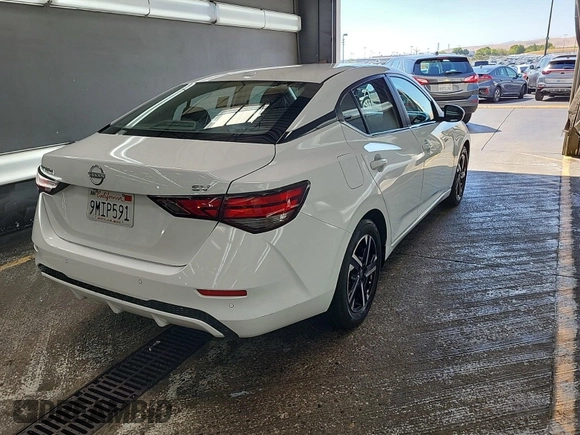 2024 Nissan Sentra SV with VIN 3N1AB8CV1RY290503, listed as a IAAI auction lot 42832742 with 25,571 mi miles and . Bid and sale history available at DreamBid. Image 49.