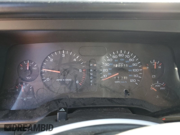 1997 Dodge 1500 with VIN 1B7HF13ZXVJ581204, listed as a Copart auction lot 50525235 with 192,011 mi miles and Salvage Title. Bid and sale history available at DreamBid. Image 9.