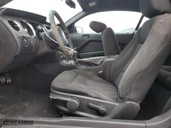 2010 Ford Mustang V6 with VIN 1ZVBP8EN5A5134902, listed as a Copart auction lot 42938615 with 92390 miles and Salvage Title. Bid and sale history available at carsss.com. Image 7.