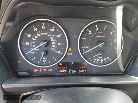 2016 BMW 2 Series 228i with VIN WBA1F9C53GV545568, listed as a Copart auction lot 60629805 with 67,530 mi miles and Salvage title. Bid and sale history available at DreamBid. Image 9.