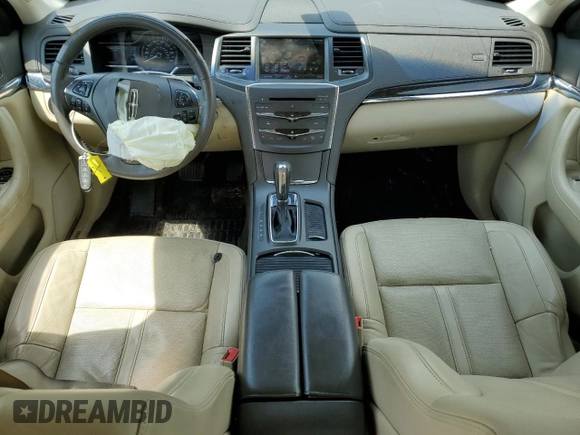 2015 Lincoln MKS with VIN 1LNHL9EK8FG608501, listed as a Copart auction lot 62676905 with 91,953 mi miles and Clean title. Bid and sale history available at DreamBid. Image 8.