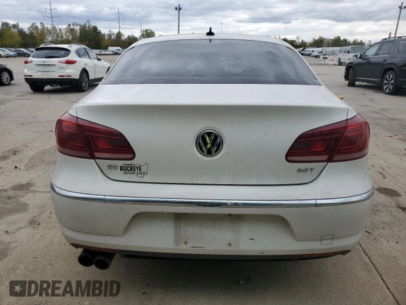 2013 Volkswagen CC R-Line with VIN WVWBP7AN9DE558235, listed as a Copart auction lot 75938074 with 168,019 mi miles and Clean Title. Bid and sale history available at carsss.com. Image 6.