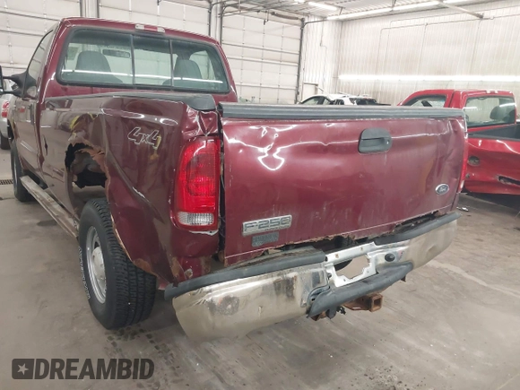 2005 Ford F-250 XL with VIN 1FTNF21575EB34458, listed as a IAAI auction lot 42688465 with 101,699 mi miles and . Bid and sale history available at DreamBid. Image 6.