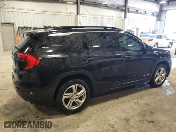 2018 GMC Terrain SLE with VIN 3GKALMEX8JL251950, listed as a Copart auction lot 43560845 with 96,297 mi miles and Clean Title. Bid and sale history available at carsss.com. Image 3.