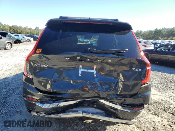 2021 Volvo XC90 Inscription with VIN YV4A22PL7M1681491, listed as a Copart auction lot 82003734 with 59,165 mi miles and Salvage Title. Bid and sale history available at carsss.com. Image 6.
