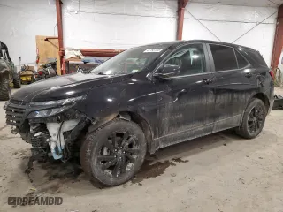 2024 Chevrolet Equinox LS with VIN 3GNAXSEG3RL363434, listed as a Copart auction lot 47193195 with 13,798 mi miles and Salvage Title. Bid and sale history available at carsss.com. Image 1.