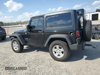 2014 Jeep Wrangler Sport with VIN 1C4AJWAG4EL233014, listed as a Copart auction lot 49868955 with 190,623 mi miles and Salvage Title. Bid and sale history available at carsss.com. Image 2.
