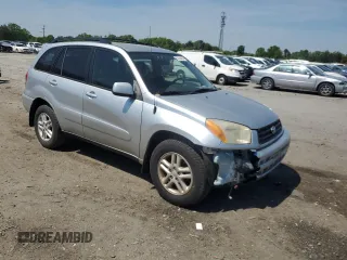 2003 Toyota RAV4 with VIN JTEGH20V730098555, listed as a Copart auction lot 52358035 with 177,133 mi miles and Salvage Title. Bid and sale history available at DreamBid. Image 4.