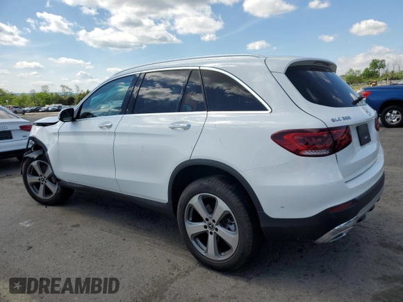 2022 Mercedes-Benz GLC 300 z VIN W1N0G8EB8NV395178, wystawiony jako Copart lot #55871945 z przebiegiem 12 210 mil mil oraz Szkoda całkowita • Salvage title. Historia ofert i sprzedaży dostępna na DreamBid. Obrazek 2.