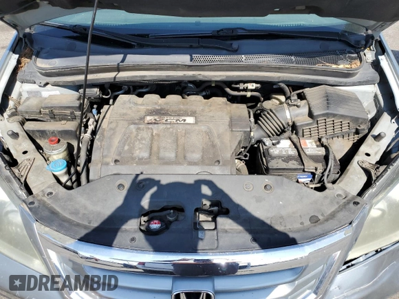 2010 Honda Odyssey EX-L with VIN 5FNRL3H72AB062214, listed as a Copart auction lot 55803575 with 185,689 mi miles and Clean Title. Bid and sale history available at DreamBid. Image 12.
