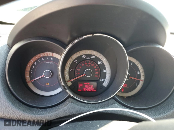 2013 Kia Forte LX with VIN KNAFT4A25D5662199, listed as a Copart auction lot 76251194 with 194,920 mi miles and Non Repairable. Bid and sale history available at carsss.com. Image 9.