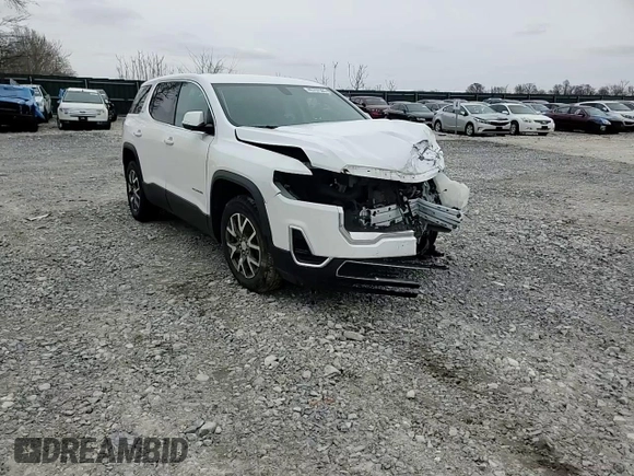 2020 GMC Acadia SLE z VIN 1GKKNKLAXLZ163690, wystawiony jako Copart lot #45797365 z przebiegiem 86 868 mil mil oraz Szkoda całkowita • Salvage title. Historia ofert i sprzedaży dostępna na DreamBid. Obrazek 12.