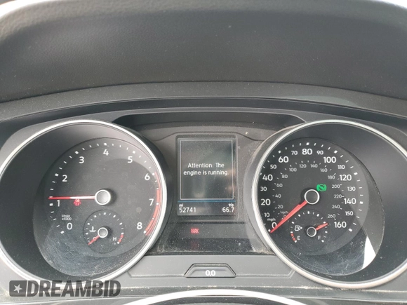 2018 Volkswagen Tiguan SEL with VIN 3VV3B7AX9JM069667, listed as a Copart auction lot 50093615 with 52,741 mi miles and Clean Title. Bid and sale history available at DreamBid. Image 9.
