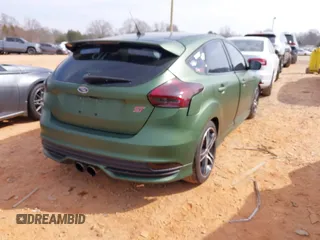 2017 Ford Focus ST with VIN 1FADP3L97HL289483, listed as a IAAI auction lot 41797579 with 127,789 mi miles and . Bid and sale history available at carsss.com. Image 4.