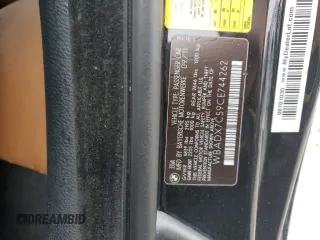 2012 BMW 3 Series 335i with VIN WBADX7C59CE744262, listed as a Copart auction lot 42444535 with 58,388 mi miles and Clean title. Bid and sale history available at DreamBid. Image 12.