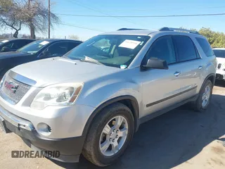 2010 GMC Acadia SL with VIN 1GKLRKED5AJ262283, listed as a IAAI auction lot 41670958 with 177,634 mi miles. Bid and sale history available at carsss.com. Image 2.