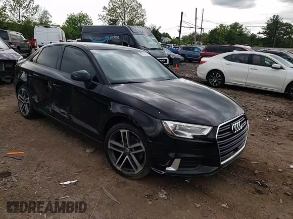 2017 Audi A3 Sedan Premium with VIN WAUAUGFF8H1079188, listed as a Copart auction lot 55514484 with 78,242 mi miles. Bid and sale history available at carsss.com. Image 10.