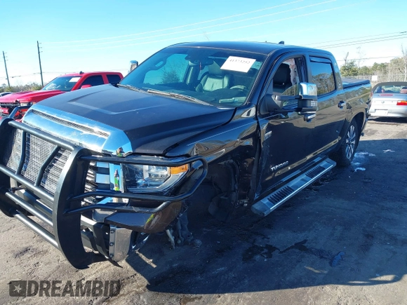 2020 Toyota Tundra Limited with VIN 5TFFY5F1XLX256495, listed as a IAAI auction lot 41373252 with 142,229 mi miles and . Bid and sale history available at DreamBid. Image 17.