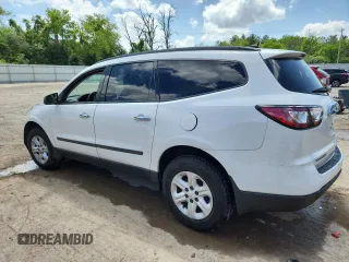2017 Chevrolet Traverse LS with VIN 1GNKRFKD3HJ161246, listed as a Copart auction lot 61984955 with Not provided miles and Non repairable. Bid and sale history available at DreamBid. Image 2.