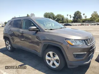 2018 Jeep Compass Latitude with VIN 3C4NJDBB8JT457636, listed as a Copart auction lot 57524885 with 111,062 mi miles and Salvage title. Bid and sale history available at DreamBid. Image 4.