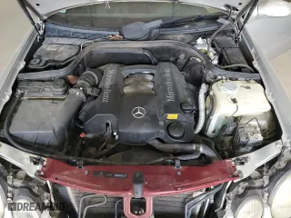2002 Mercedes-Benz CLK-Class with VIN WDBLK65G92T114739, listed as a Copart auction lot 46654895 with 91,209 mi miles and Salvage Title. Bid and sale history available at carsss.com. Image 11.