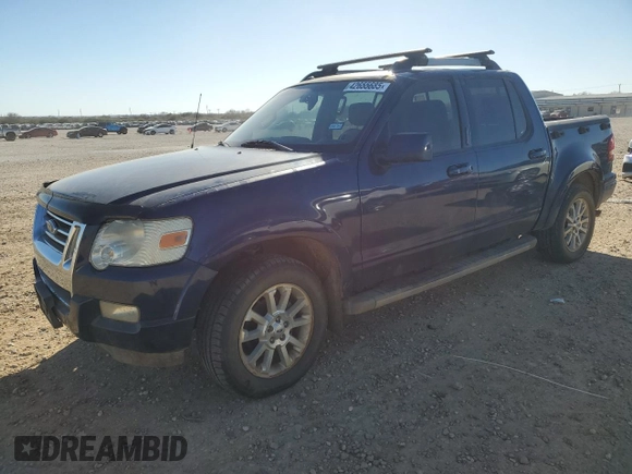 2007 Ford Explorer Sport Trac Limited z VIN 1FMEU53K07UB38463, wystawiony jako Copart lot #42655685 z przebiegiem 156 710 mil mil oraz Czysty tytuł • Clean title. Historia ofert i sprzedaży dostępna na DreamBid. Obrazek 1.