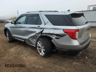 2022 Ford Explorer Platinum with VIN 1FM5K8HW2NNA11076, listed as a Copart auction lot 87486124 with 13,529 mi miles and Salvage Title. Bid and sale history available at carsss.com. Image 2.