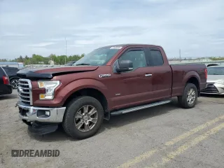 2016 Ford F-150 XLT with VIN 1FTEX1EP7GFC46662, listed as a Copart auction lot 54408895 with 141,111 mi miles and Salvage Title. Bid and sale history available at carsss.com. Image 1.