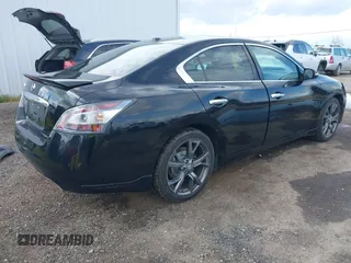 2014 Nissan Maxima S with VIN 1N4AA5AP9EC908498, listed as a IAAI auction lot 41945171 with 130,090 mi miles and . Bid and sale history available at DreamBid. Image 4.
