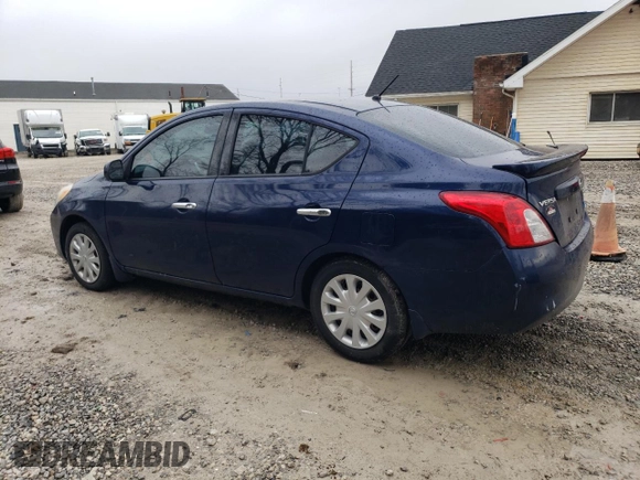 2014 Nissan Versa SV with VIN 3N1CN7AP8EL813232, listed as a Copart auction lot 50001655 with 111,305 mi miles and Clean Title. Bid and sale history available at DreamBid. Image 2.