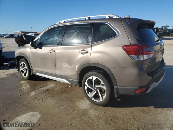 2022 Subaru Forester Touring with VIN JF2SKARC5NH508433, listed as a Copart auction lot 87021984 with 55,425 mi miles and Salvage Title. Bid and sale history available at carsss.com. Image 2.