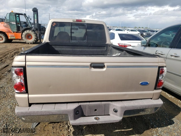 1994 Ford Ranger Splash with VIN 1FTCR14X7RPC58617, listed as a Copart auction lot 50240645 with 126,383 mi miles and Salvage Title. Bid and sale history available at carsss.com. Image 6.