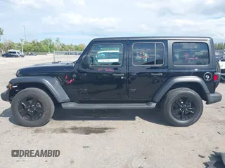 2023 Jeep Wrangler Willys with VIN 1C4HJXDN1PW634763, listed as a IAAI auction lot 41689202 with 23,369 mi miles and . Bid and sale history available at DreamBid. Image 14.