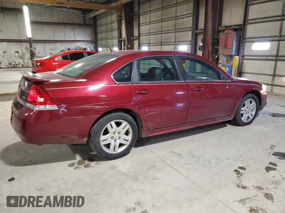 2011 Chevrolet Impala LT Fleet z VIN 2G1WG5EK0B1287661, wystawiony jako Copart lot #61259705 z przebiegiem 123 729 mil mil oraz Szkoda całkowita • Salvage title. Historia ofert i sprzedaży dostępna na DreamBid. Obrazek 3.