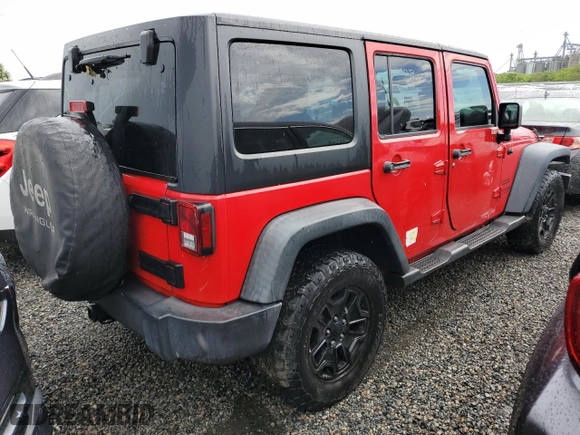 2018 Jeep Wrangler JK Unlimited Sport S with VIN 1C4BJWDG6JL891167, listed as a Copart auction lot 74056854 with 99,732 mi miles and Non Repairable. Bid and sale history available at carsss.com. Image 3.