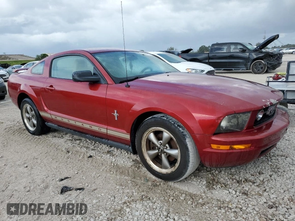2006 Ford Mustang Standard with VIN 1ZVFT80N065258510, listed as a Copart auction lot 54848675 with 116,209 mi miles and Clean title. Bid and sale history available at DreamBid. Image 4.