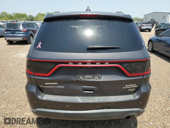 2014 Dodge Durango Limited with VIN 1C4RDHDG0EC452263, listed as a Copart auction lot 51742395 with 170,997 mi miles and Salvage title. Bid and sale history available at DreamBid. Image 6.