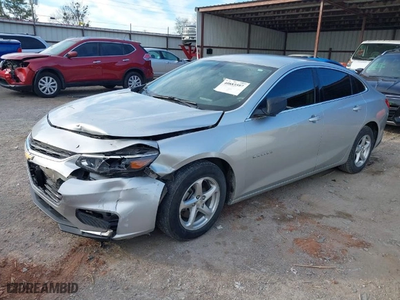 2018 Chevrolet Malibu LS with VIN 1G1ZB5STXJF113239, listed as a IAAI auction lot 40883597 with 85,687 mi miles. Bid and sale history available at carsss.com. Image 2.