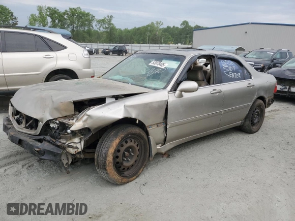 2002 Acura RL z VIN JH4KA96502C009276, wystawiony jako Copart lot #53978405 z przebiegiem 221 090 mil mil oraz Szkoda całkowita • Salvage title. Historia ofert i sprzedaży dostępna na DreamBid. Obrazek 1.