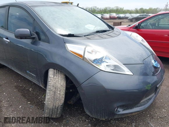 2013 Nissan LEAF SL with VIN 1N4AZ0CP5DC404439, listed as a IAAI auction lot 42098825 with 73,254 mi miles and . Bid and sale history available at DreamBid. Image 6.