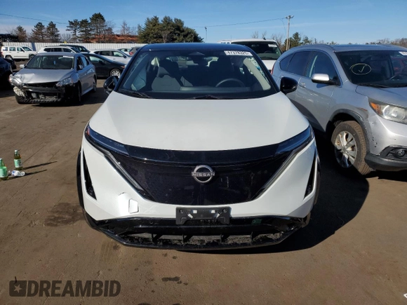2023 Nissan ARIYA Venture+ z VIN JN1BF0AA6PM401878, wystawiony jako Copart lot #47378325 z przebiegiem 9 639 mil mil oraz Szkoda całkowita • Salvage title. Historia ofert i sprzedaży dostępna na DreamBid. Obrazek 5.