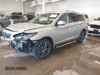 2017 Infiniti QX60 with VIN 5N1DL0MM3HC525307, listed as a IAAI auction lot 41578552 with 54,313 mi miles and . Bid and sale history available at DreamBid. Image 21.