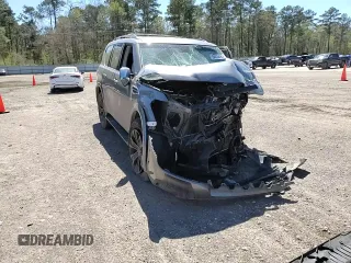 2018 Nissan Armada Platinum with VIN JN8AY2ND2J9055023, listed as a Copart auction lot 49233845 with 0 mi miles and Salvage Title. Bid and sale history available at carsss.com. Image 11.
