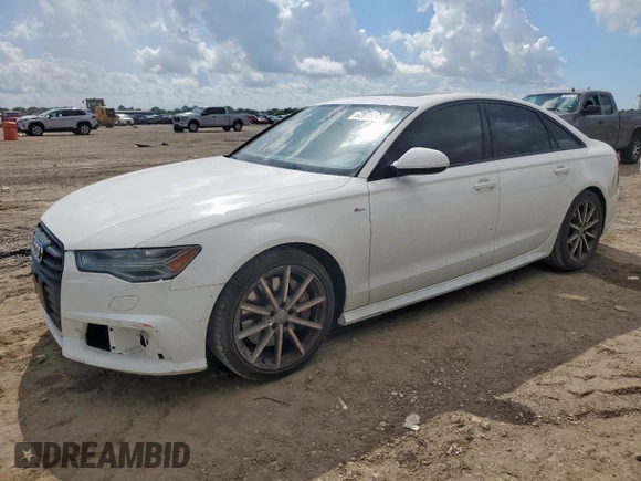 2018 Audi A6 Premium Plus with VIN WAUG8AFC6JN015182, listed as a Copart auction lot 62075175 with 89,363 mi miles and Clean title. Bid and sale history available at DreamBid. Image 1.