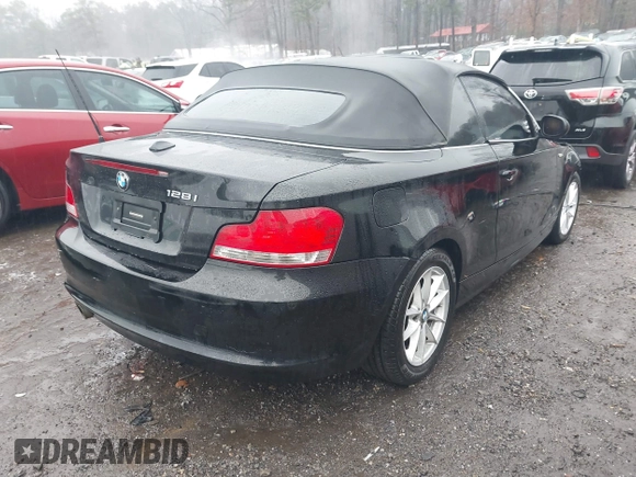 2011 BMW 1 Series 128i with VIN WBAUL7C52BVM79176, listed as a IAAI auction lot 41387249 with 99,145 mi miles and . Bid and sale history available at carsss.com. Image 4.