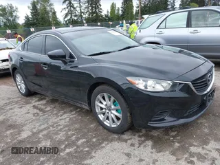 2016 Mazda 6 i Sport with VIN JM1GJ1U53G1451578, listed as a IAAI auction lot 42134810 with 113,144 mi miles and . Bid and sale history available at DreamBid. Image 1.
