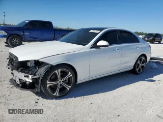 2023 Mercedes-Benz C 300 z VIN W1KAF4GB6PR140681, wystawiony jako Copart lot #47844185 z przebiegiem 15 810 mil mil oraz Szkoda całkowita • Salvage title. Historia ofert i sprzedaży dostępna na DreamBid. Obrazek 1.